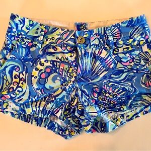 Classic Preppy Lilly Pulitzer The Walsh Shorts Size 4